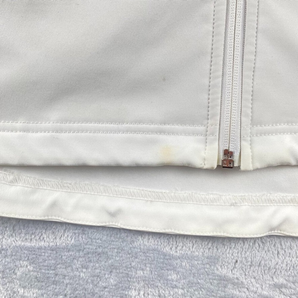 Sunice Track Jacket Womens XL White Lightweight Full Zip Softshell Golf Tech - Picture 8 of 12